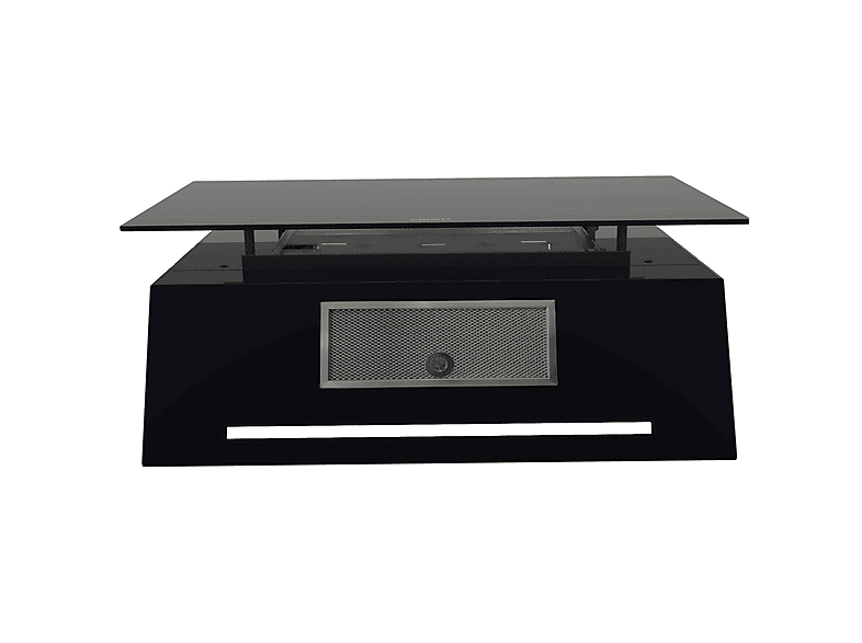 Campana decorativa - Cata THALASSA 700GBK /G, 4 velocidades, 811 m³/h, 70 cm, Negro