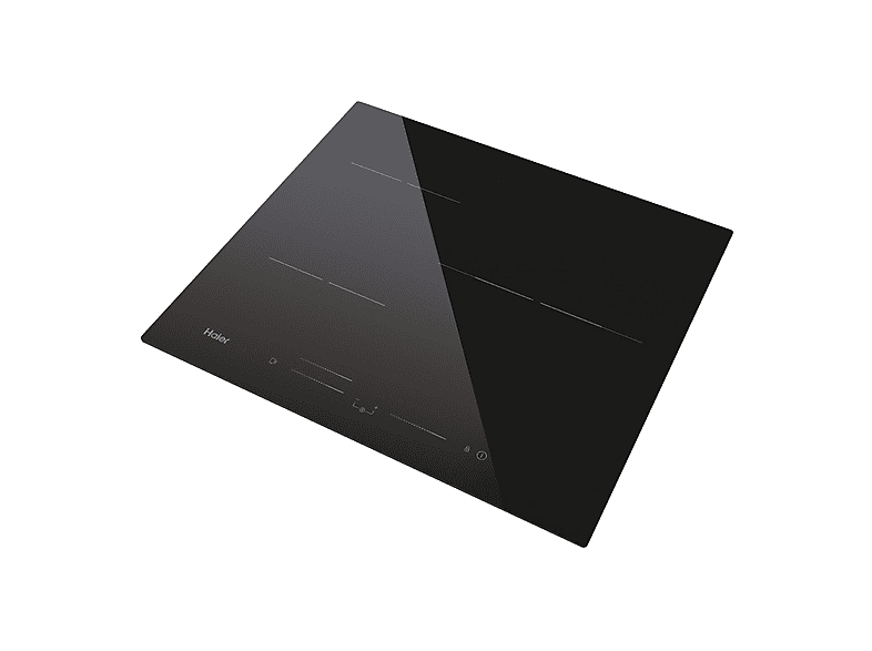 Placa Inducción - Haier Series 4 HAIDSJ63MC, 3 zonas, Zona grande 29 cm, 60 cm, Wi-Fi & App, Negro