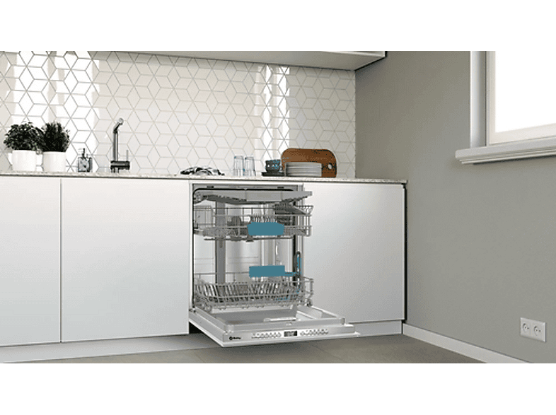 Lavavajillas integrable - Balay 3VF6330SA, 14 servicios, 6 programas, 598 mm, Panelable