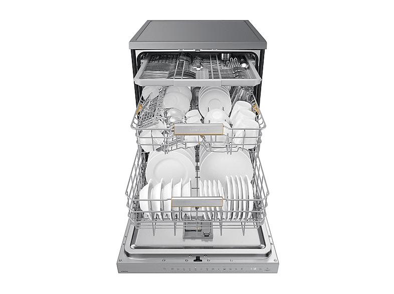 Lavavajillas libre instalación 60 cm - Samsung DW60DG790FSL, 14 servicios, 9 programas, 598 mm, Grey