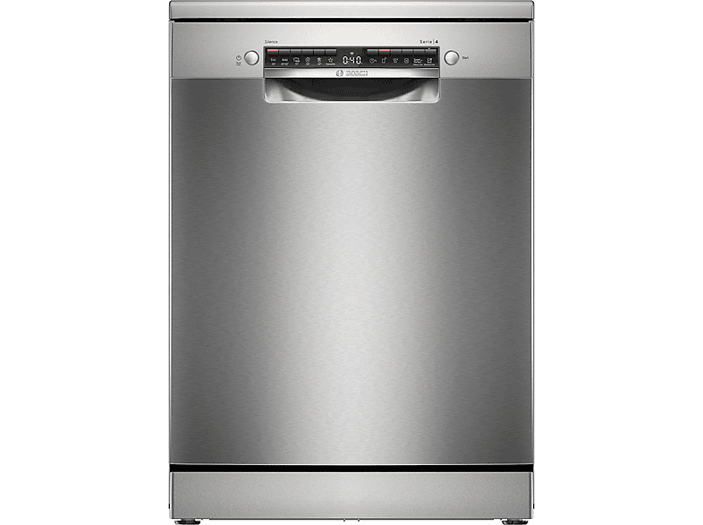 Lavavajillas libre instalación 60 cm - Bosch Serie 4 SMS4HKI07E, 13 servicios, 6 programas, 600 mm, Acero inoxidable
