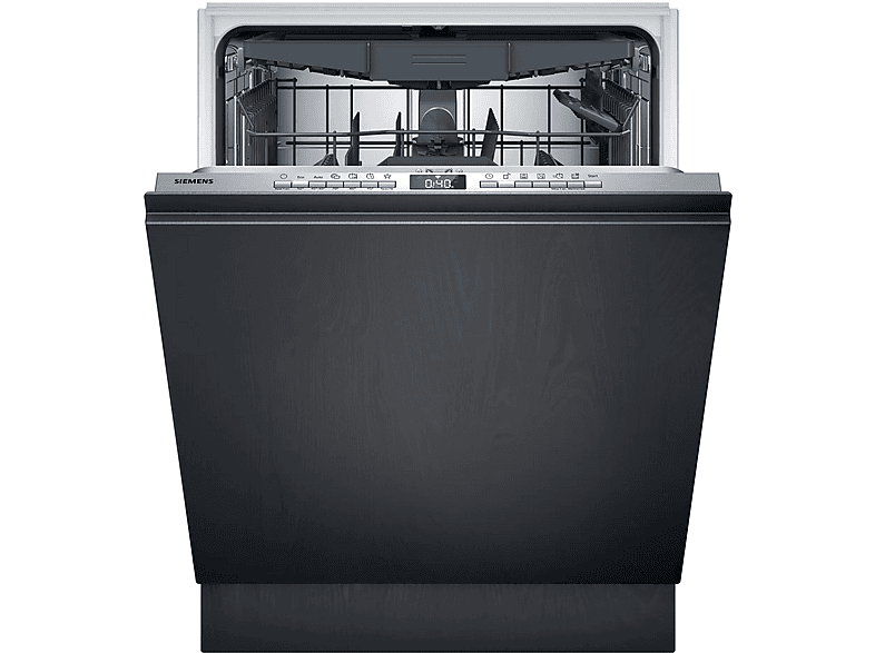 Lavavajillas integrable 60 cm - Siemens iQ300 SN73EX22CE, 14 servicios, 6 programas, 598 mm, Black