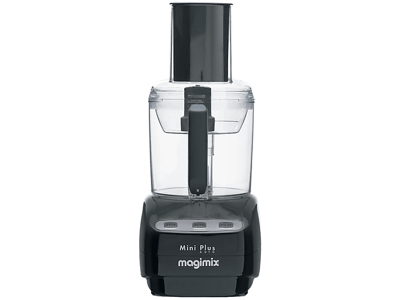 Procesador de alimentos - Magimix Mini Plus, 400 W, 600 ml, Negro