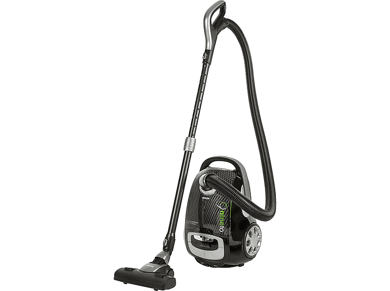 Aspirador con bolsa - Sencor SVC 9000BK, 800 W, Depósito 4 l, Negro, Verde, Plata