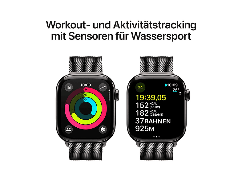 Smartwatch - Apple Watch Series 10, Titanio, Gris