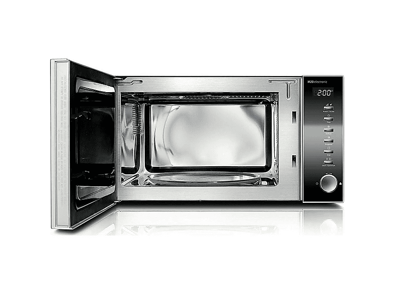 Microondas - Caso 3315, 800 W, 5 potencia, 20 l, Plata