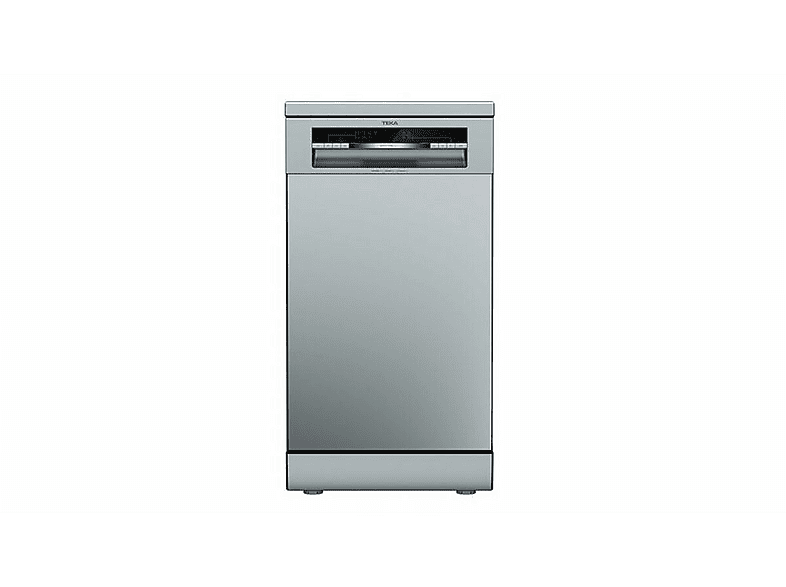 Lavavajillas libre instalación 45 cm - Teka DFS 44750 SS INOX, 10 servicios, 7 programas, 44,8 cm