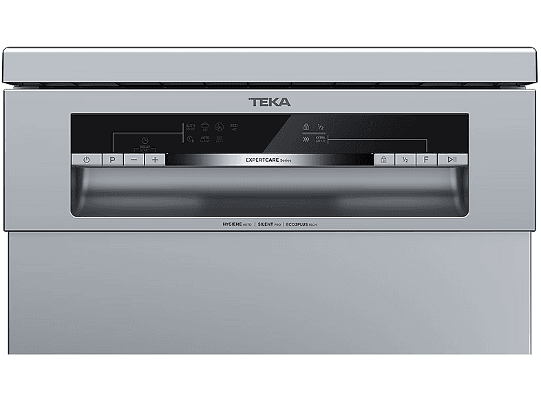 Lavavajillas libre instalación 45 cm - Teka DFS 44750 SS INOX, 10 servicios, 7 programas, 44,8 cm