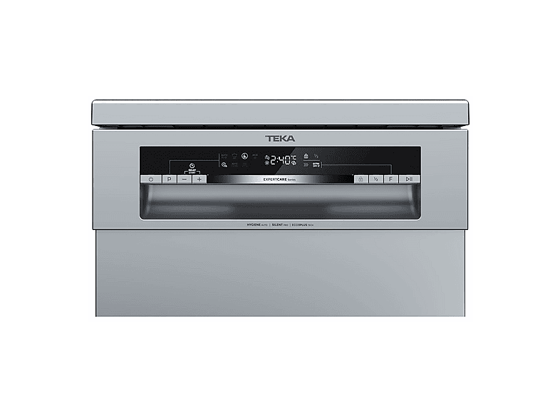 Lavavajillas libre instalación 45 cm - Teka DFS 44750 SS INOX, 10 servicios, 7 programas, 44,8 cm