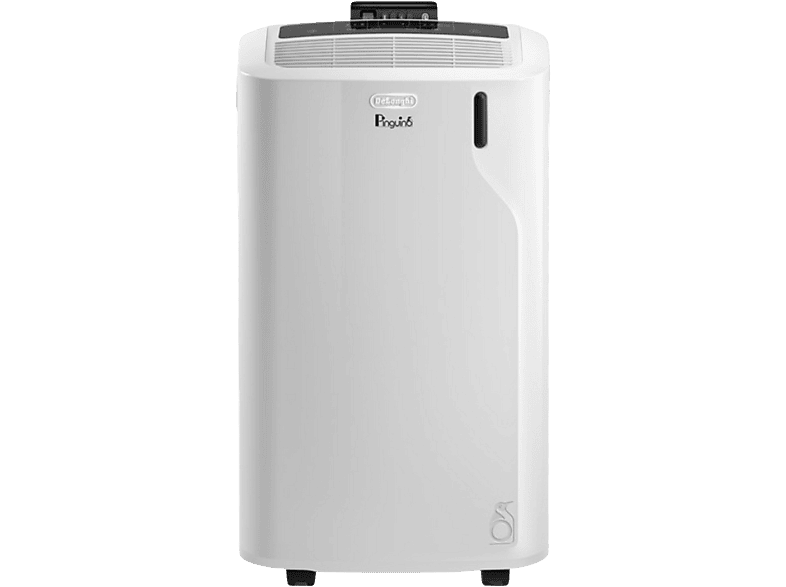 Aire acondicionado portátil - De Longhi, De'Longhi Pinguino PACEMK82, 2350 frig/h, 2.4kW, 80m³, 3 en 1, Función deshumidificador, 63dB, Blanco