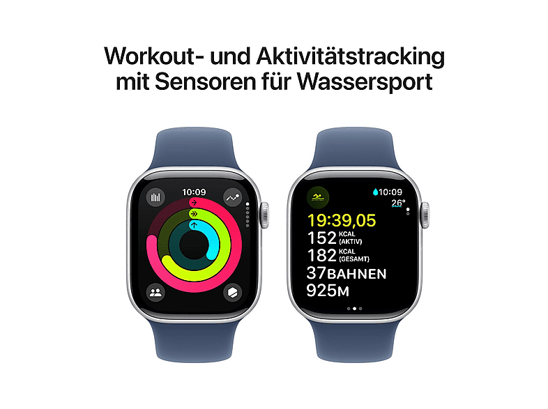 Smartwatch - Apple Watch  Series 10 Watch Series 10, M/L, Aluminio, Plata