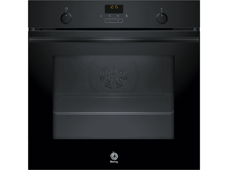 Horno multifunción - Balay 3HB5159N3, Integrable, Hidrolítica, 71 l, 59,4 cm, Cristal Negro