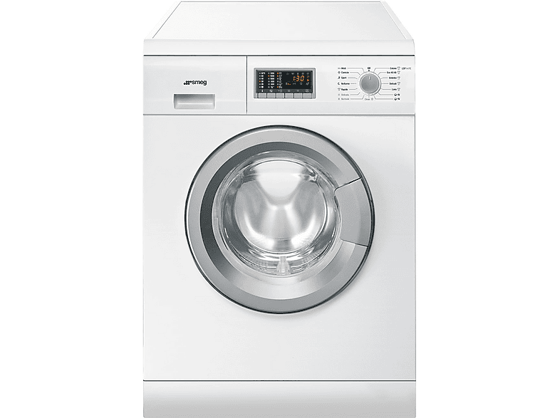 Lavadora-secadora - Smeg LSF147E, 7 kg + 4 kg, Blanco