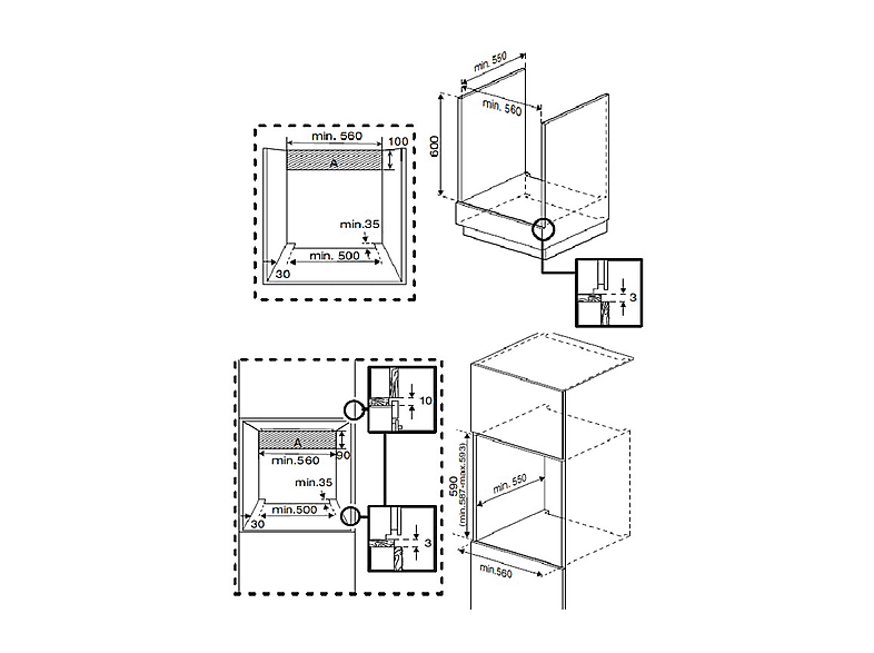 Horno - Beko BBIE12100XD, Multifunción, Hidrólisis, 66 l, 59.4 cm, Tecnología Aeroperfect, Inox