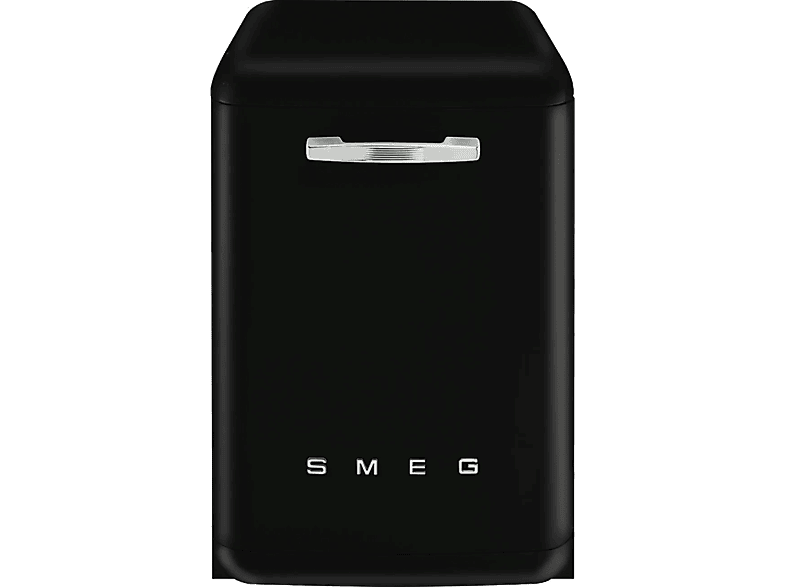 Lavavajillas - Smeg LVFABBL3, 13 Servicios, 11 Programas, 59 cm Ancho, Libre Instalación, Negro