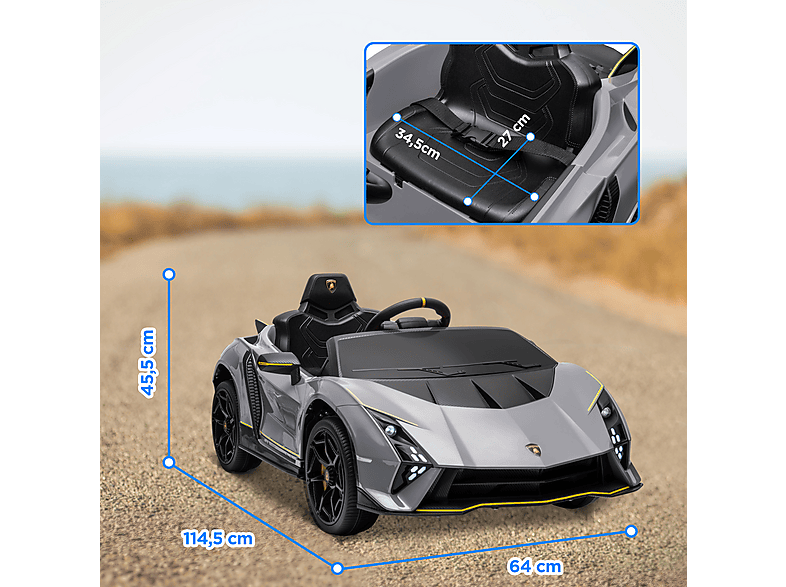Coche eléctrico infantil - Aiyaplay 370-364V90GY