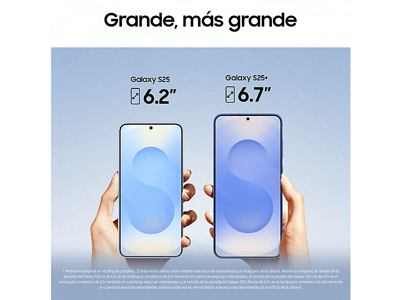 Smartphone - Samsung Galaxy S25+, Blue, Móvil Android, 512 GB, 12 GB RAM, 6,7 " Dynamic AMOLED  3088x1440 WQHD+, 4900 mAh