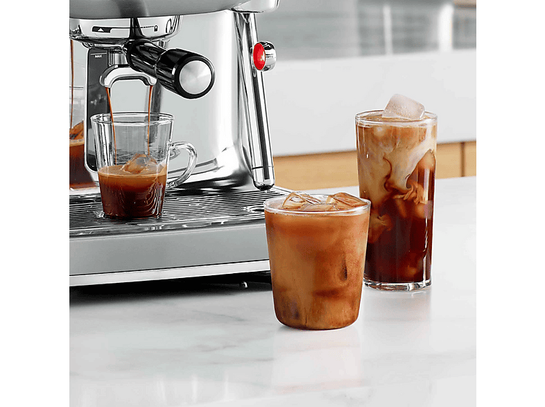 Cafetera express - Sage ORACLE JET INOX, 15 bar, 1600 W, 0,48 l, 2 tazas, Acero inoxidable cepillado