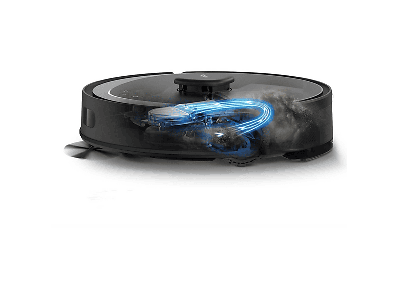 Robot aspirador - TP-Link Tapo RV30 Max Plus, 1 kW, Potencia de succión 5300 kPa, Depósito 1 l, Autonomía 120 min, Black