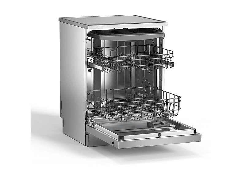 Lavavajillas libre instalación 60 cm - Vok EVD-14FCSAD, 8 programas, 60 cm, Inox