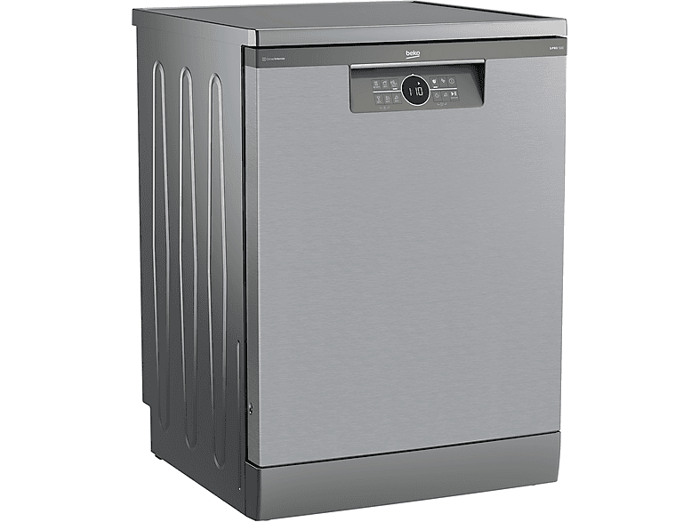 Lavavajillas libre instalación 60 cm - Beko BDFN26550XC, 15 servicios, 6 programas, 598 mm, Acero inoxidable
