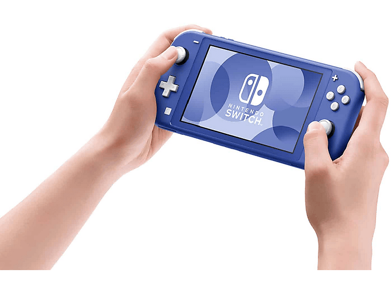 Consola - Nintendo Switch Lite, Portátil, Controles integrados, Azul