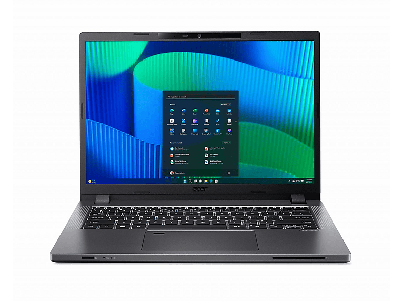 Portátil - Acer TMP214-55-G2-TCO-54X9, Intel Core 5 120U, 16 GB RAM, 512 GB SSD, UHD Graphics, Windows 11 Pro, Gris