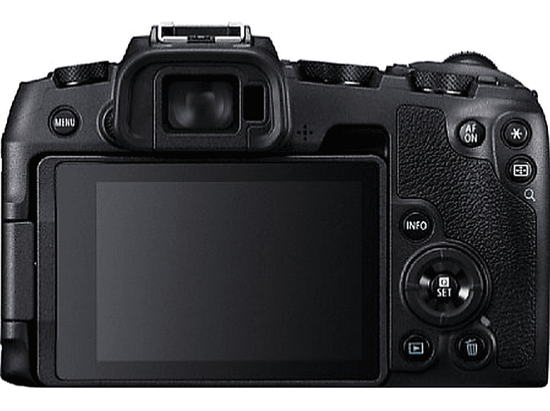 Cámara EVIL - Canon EOS RP, 26.2 MP, 7.50 cm, 4K, CMOS, WiFi, Bluetooth, 5 fps, Negro
