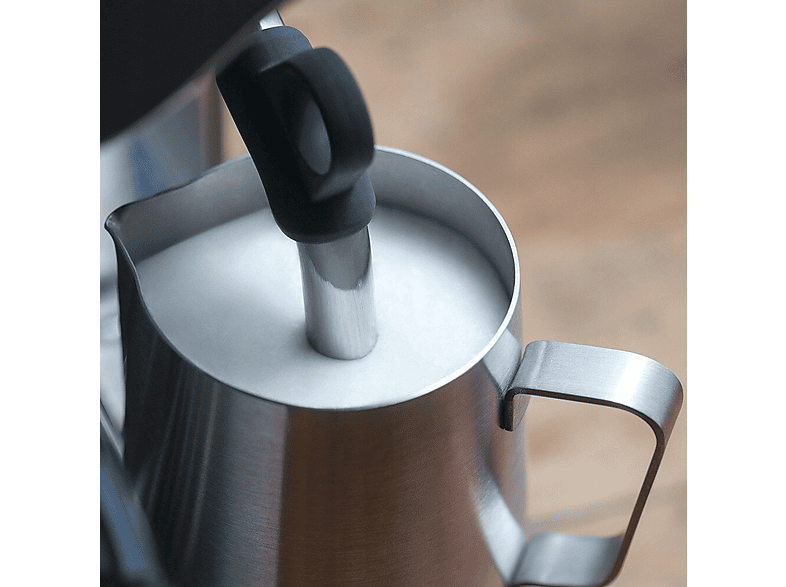Cafetera espresso manual - Sage the Barista Touch, 15 bar, 1650 W, 480 ml, 2 tazas, Negro