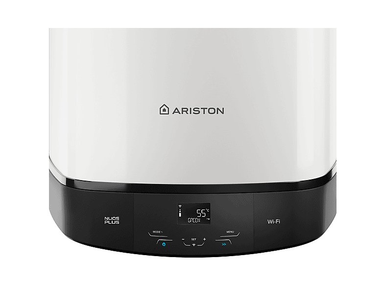 Termo eléctrico - Ariston NUOS PLUS S2 WIFI 80 WH, 80 l, Blanco