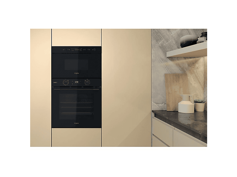 Microondas - Whirlpool MBNA920B, 750 W, 4 potencia, 22 l