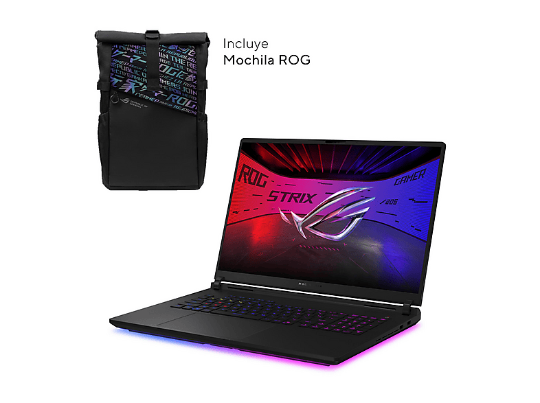 Portátil gaming - ASUS G835LX-SA046W U9-275HX/64/2+2/RTX5090/W11, 18 " WQXGA, Intel® Core™ Ultra 9 275HX, 64 GB RAM, 4 TB SSD, GeForce RTX™ 5090