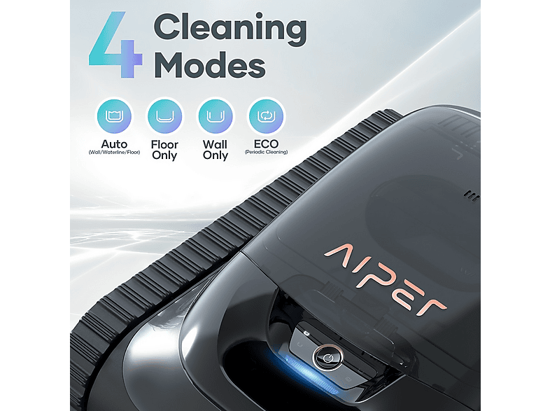 Robot limpia piscina - Aiper Scuba S1 2025, Gris