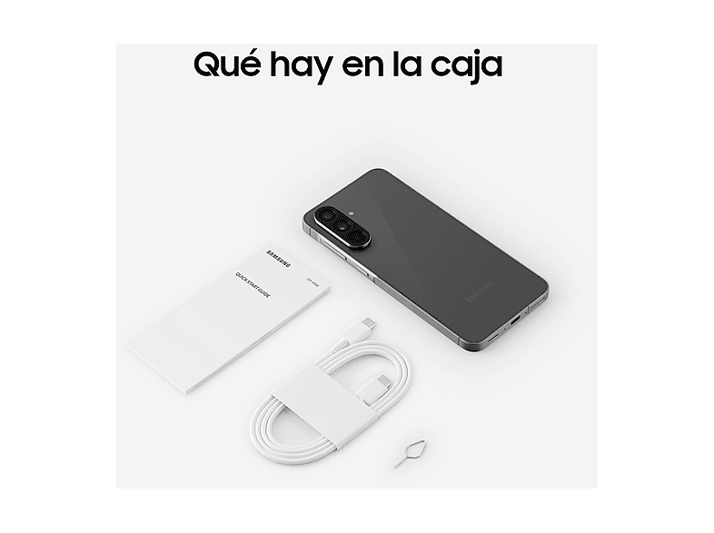 Smartphone - Samsung A56 6.6P/5G/8N/8+256GB/B, Negro, Móvil Android, 8 GB RAM, 6,7 " FHD+ Super AMOLED, Exynos 1580, 5,000 mAh