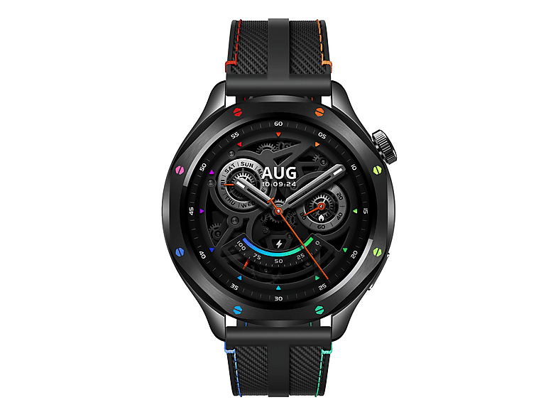 Smartwatch - Xiaomi WATCH S4 47MM RAINBOW, 200 mm, Aluminio, Arcoíris