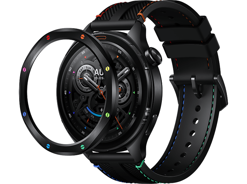 Smartwatch - Xiaomi WATCH S4 47MM RAINBOW, 200 mm, Aluminio, Arcoíris