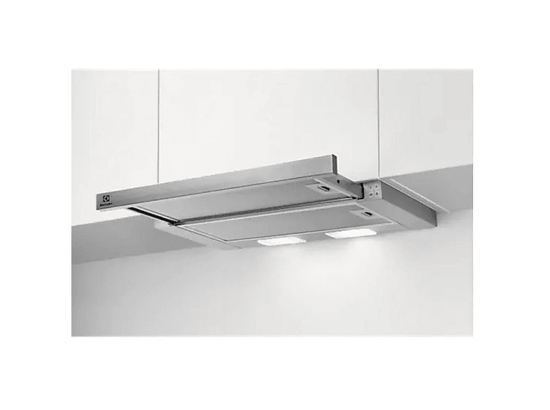 Campana extraíble - Electrolux LFP326S, 3 velocidades, 410 m³/h, 598 mm, Gris