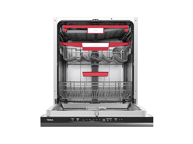 Lavavajillas integrable 60 cm - Teka DFI 46740, 14 servicios, 6 programas, 550 mm, No aplicable