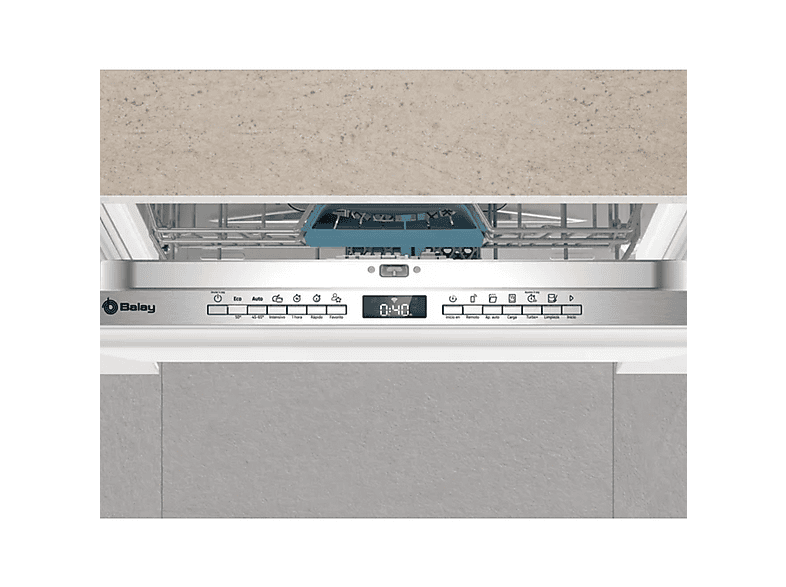 Lavavajillas integrable 60 cm - Balay 3VF6662SA, 13 servicios, 6 programas, 598 mm, No aplicable