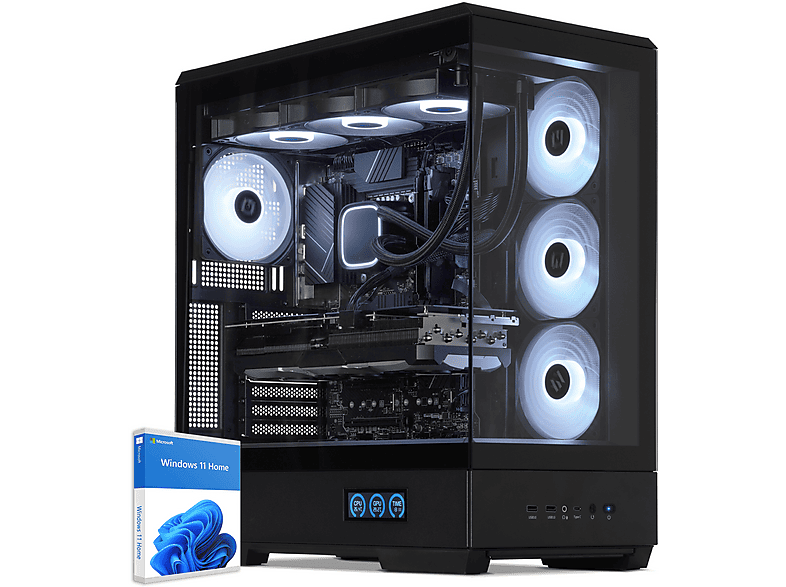 PC Gaming - Sedatech UCCO841I2I1HF, Intel i9-14900KF 24x 3.2Ghz (max 5.8Ghz), 64 GB RAM, 2000 GB SSD, GeForce RTX™ 5080, Windows 11 Home, Negro