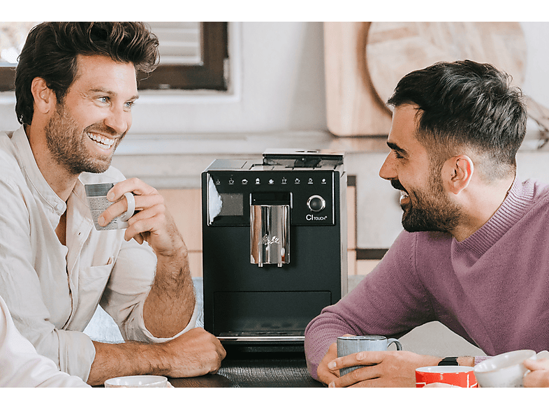Máquina espresso - Melitta CI Touch, 15 bar, 1,400 W, Negro Mate