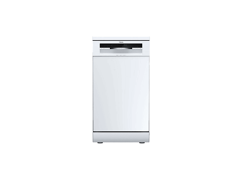 Lavavajillas - Teka DFS 44750 WH, 10 Servicios, 7 Programas, 44.8 cm Ancho, Blanco