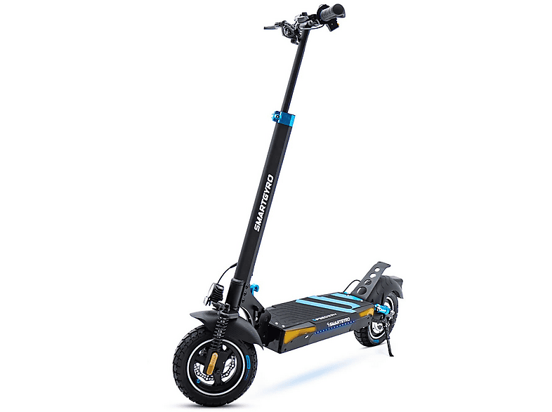 Patinete eléctrico - Smartgyro XTREME SPEEDWAY, Pot. máx. 800 W, Carga máx. 140 kg, 45 km autonomía, 13,000 mAh, Negro