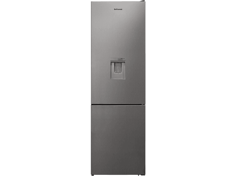 Frigorífico combi - Solthermic Fc200xdv, No Frost, Altura 200 cm, Gris