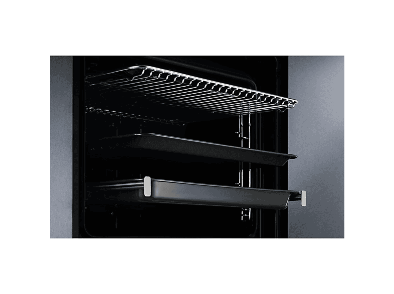 Horno - Electrolux EOF3H50BX, Multifunción, Limpieza por agua, 65 l, Pantalla LED, 60 cm, Inox