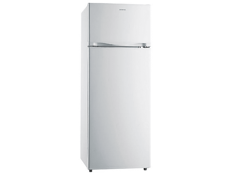 Frigorifico dos puertas - Infiniton FG-A145B, Ciclico, Altura 143 cm, Capacidad 200 l, Blanco
