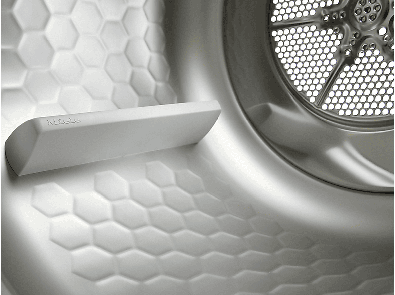 Secadora bomba de calor - Miele TWL780WP EcoSpeed & Steam, 9 kg, 20 Programas, Motor ProfiEco, Blanco
