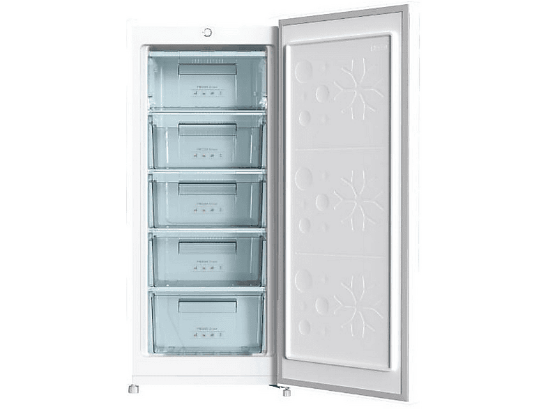 Congelador vertical - Infiniton CV-A125B, 140 l, 125,9 cm, Blanco