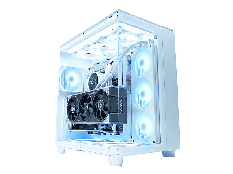 PC Gaming - Epical-Q JellyFish-W Gold III, AMD Ryzen 9 9950X3D, 64 GB RAM, 4 TB SSD, GeForce RTX™ 5090, Windows 11 Pro, Blanco