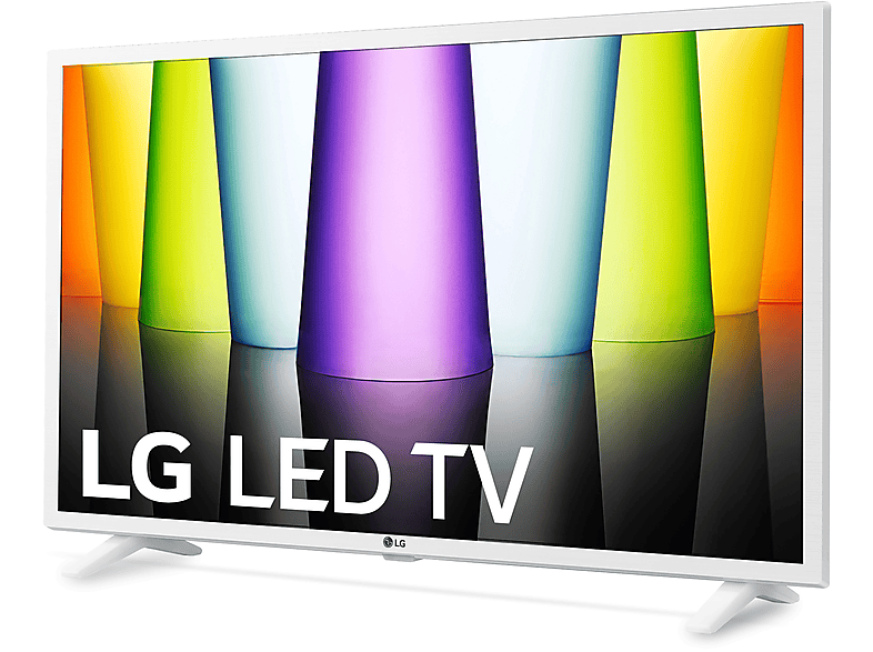 TV LED 32" - LG 32LQ63806LC, FHD, Procesador Inteligente α5 Gen5 AI Processor, SmartTV, DVB-T2 (H.265), Blanco